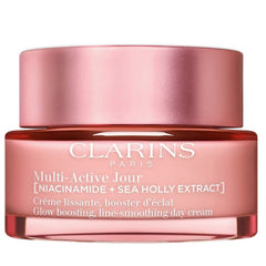 Clarins Multi-Active Crema Giorno Illuminante, Levigante le Rughe - Tutti i Tipi di Pelle 50ml
