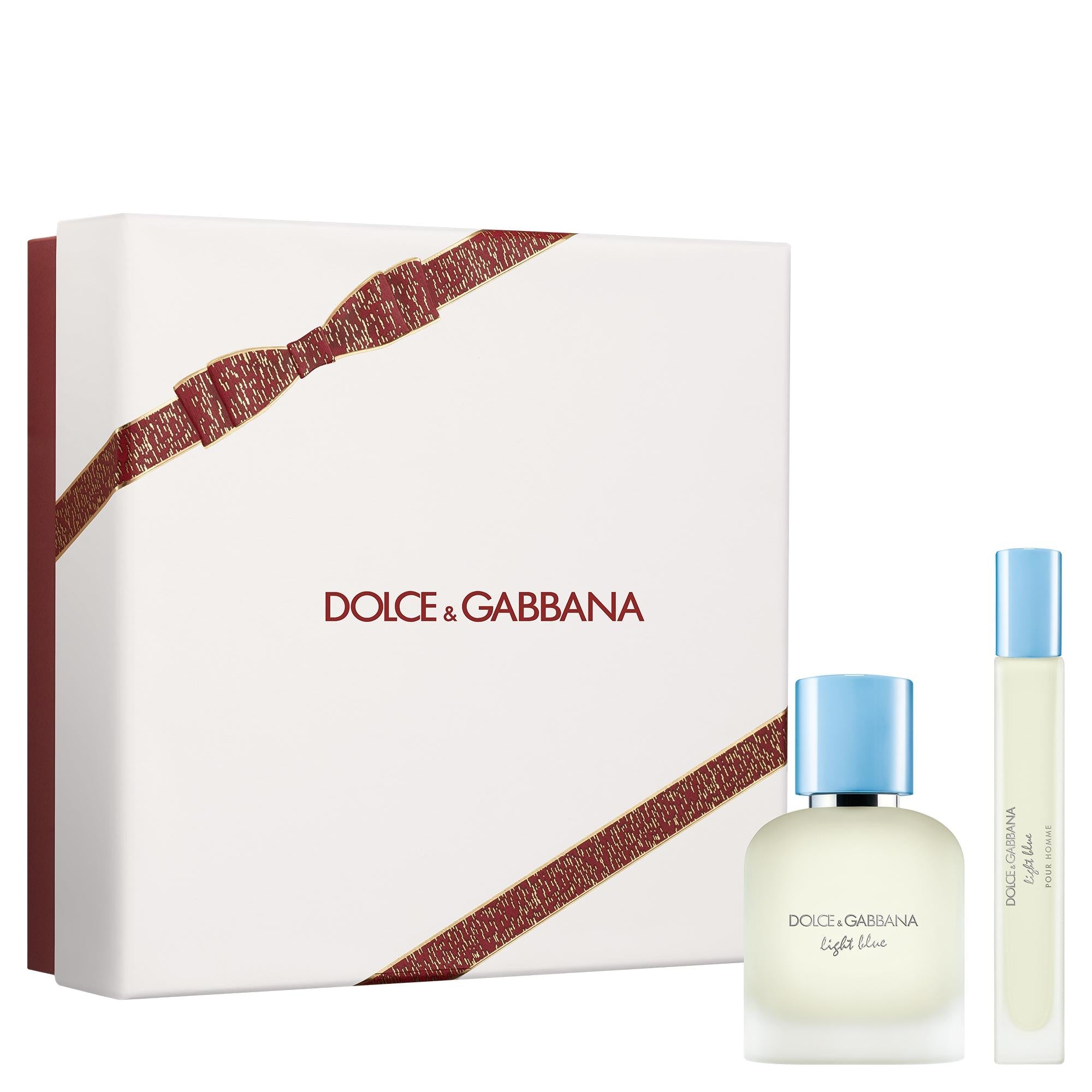 Dolce & Gabbana Light Blue Pour Homme 50ml EDT + 10ml EDT for Men Gift Set