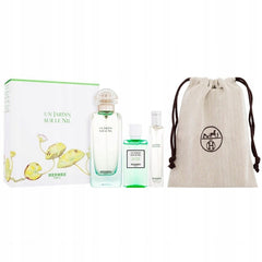 HERMÈS Jardins Sur Le Nil Cofre 100ml EDT + Gel de Ducha 40ml + Mini
